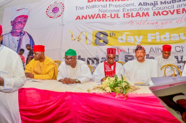 Photograph from 8th Day Fidau Prayer Our Late Former Chief Imam/Missioner, Alhaji Imam Ahmad Babatunde Yoosuf — DSC_6031.jpg