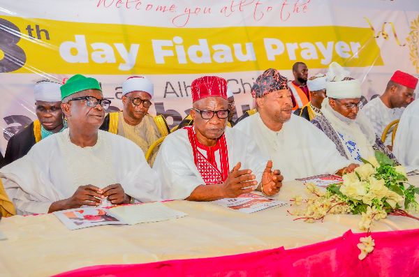 Photograph from 8th Day Fidau Prayer Our Late Former Chief Imam/Missioner, Alhaji Imam Ahmad Babatunde Yoosuf — DSC_6180.jpg