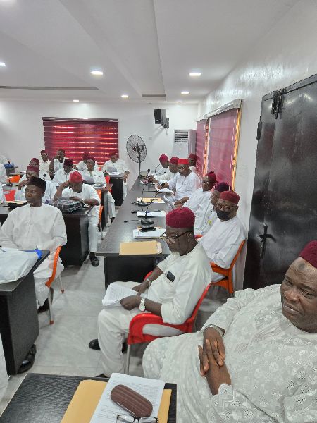 34th NEC Members at the Indiction