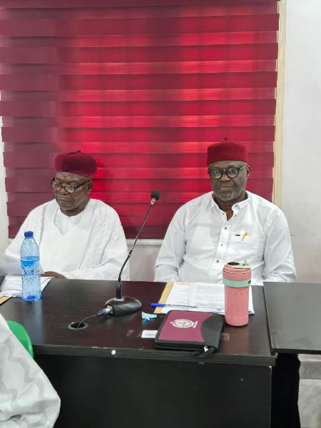 34th NEC Members at the Indiction