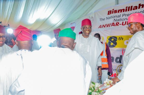 Photograph from 8th Day Fidau Prayer Our Late Former Chief Imam/Missioner, Alhaji Imam Ahmad Babatunde Yoosuf — DSC_6310.jpg