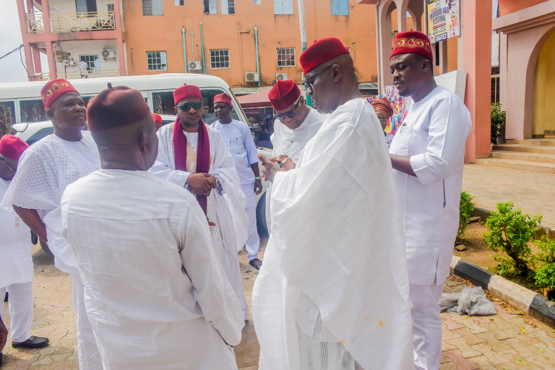 Stakeholders Visitation by the New Executives to Ikorodu Division