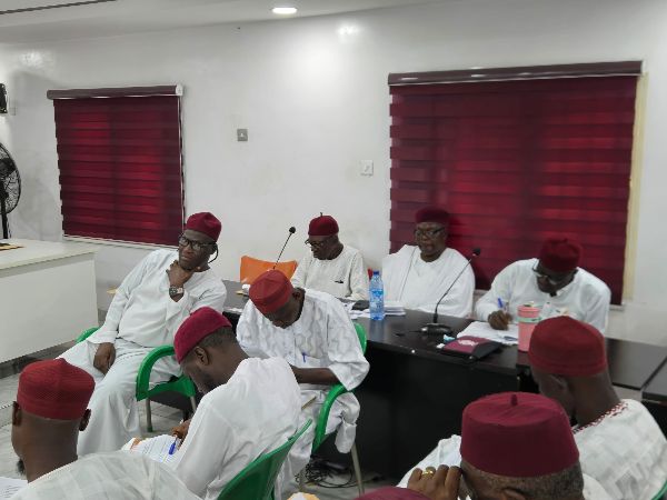 34th NEC Members at the Indiction