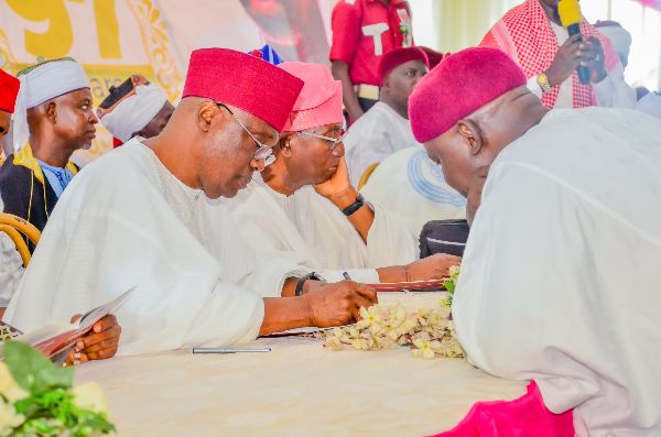 Photograph from 8th Day Fidau Prayer Our Late Former Chief Imam/Missioner, Alhaji Imam Ahmad Babatunde Yoosuf — DSC_6181.jpg