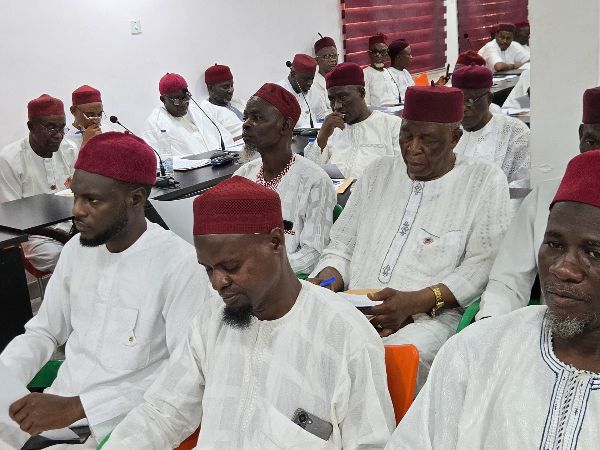 34th NEC Members at the Indiction