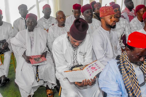 Photograph from 8th Day Fidau Prayer Our Late Former Chief Imam/Missioner, Alhaji Imam Ahmad Babatunde Yoosuf — DSC_6368.jpg