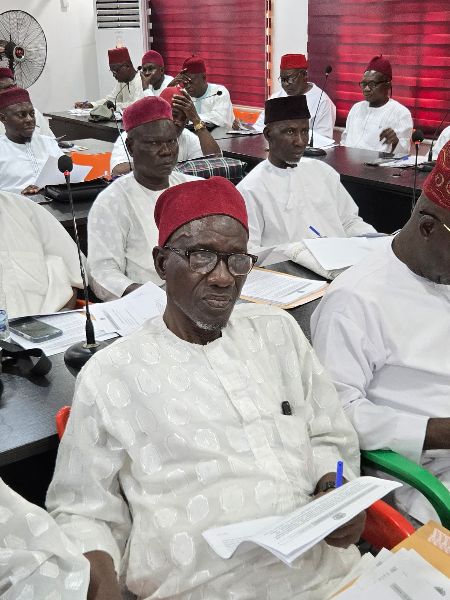 34th NEC Members at the Indiction