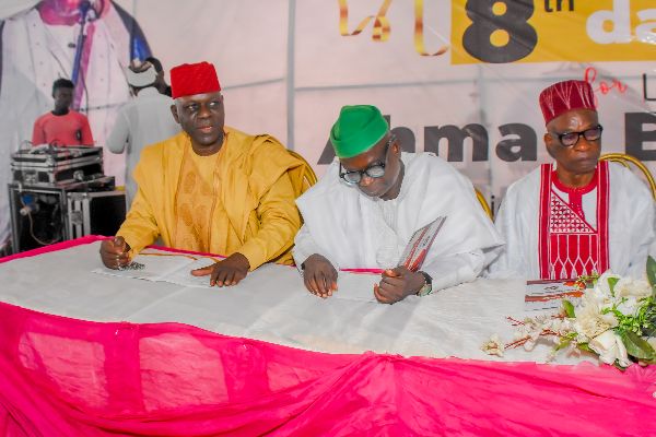 Photograph from 8th Day Fidau Prayer Our Late Former Chief Imam/Missioner, Alhaji Imam Ahmad Babatunde Yoosuf — z (6).jpg