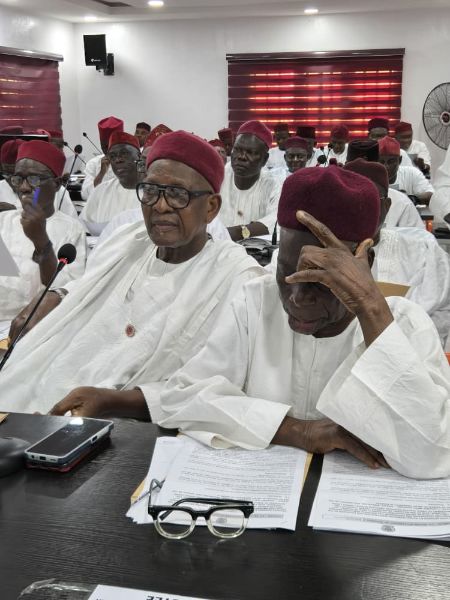 34th NEC Members at the Indiction
