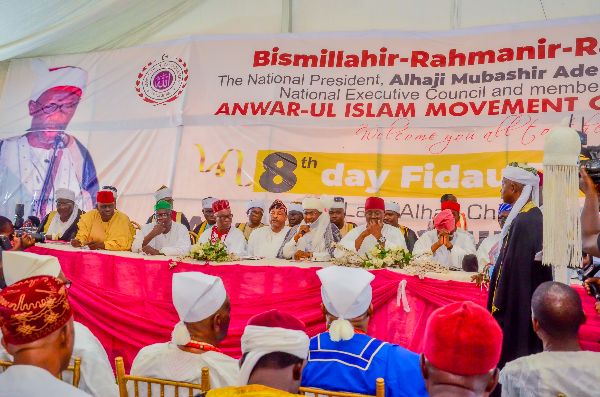 Photograph from 8th Day Fidau Prayer Our Late Former Chief Imam/Missioner, Alhaji Imam Ahmad Babatunde Yoosuf — DSC_6165.jpg