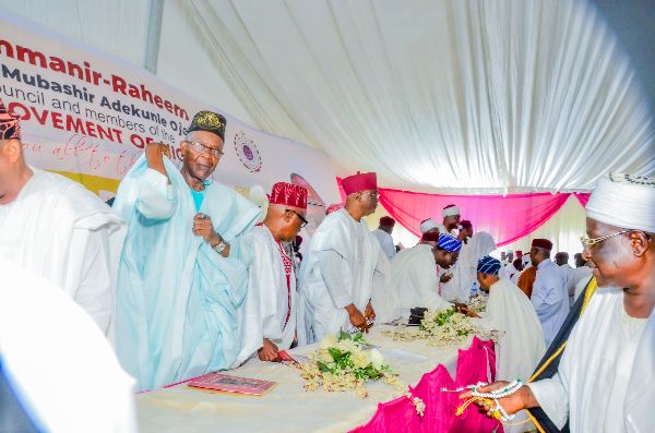 Photograph from 8th Day Fidau Prayer Our Late Former Chief Imam/Missioner, Alhaji Imam Ahmad Babatunde Yoosuf — DSC_6291.jpg